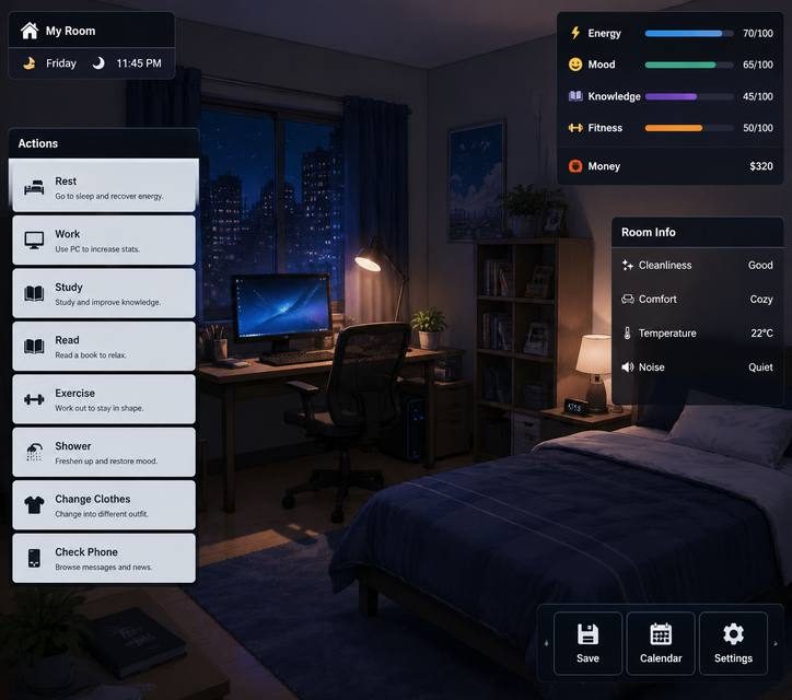 ROOM 剧情互动 玩法截图