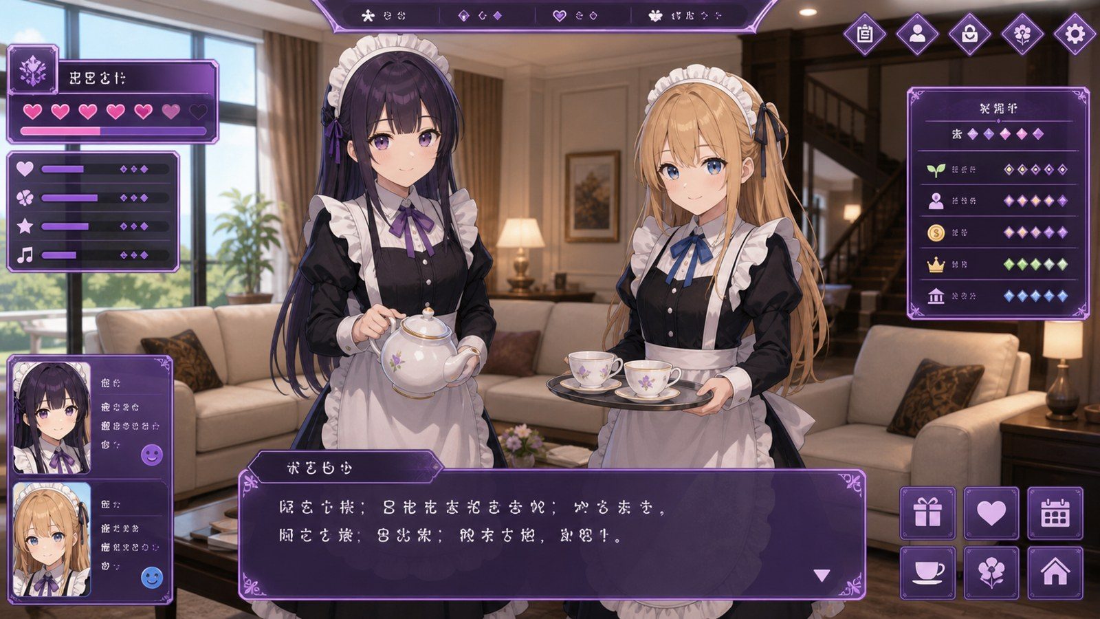 姊妹的侍奉 女仆姐妹路线 预览图 2