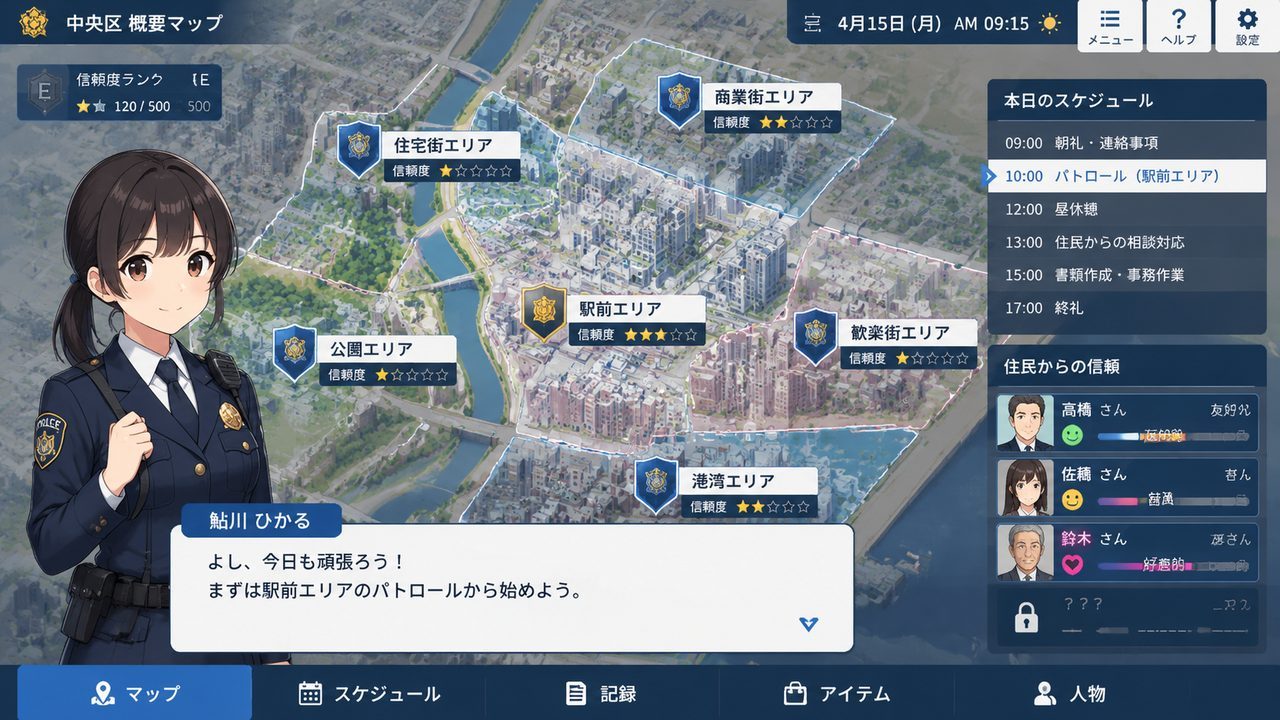 极道无赖EX 女警鮎川光 实机画面 玩法截图 7