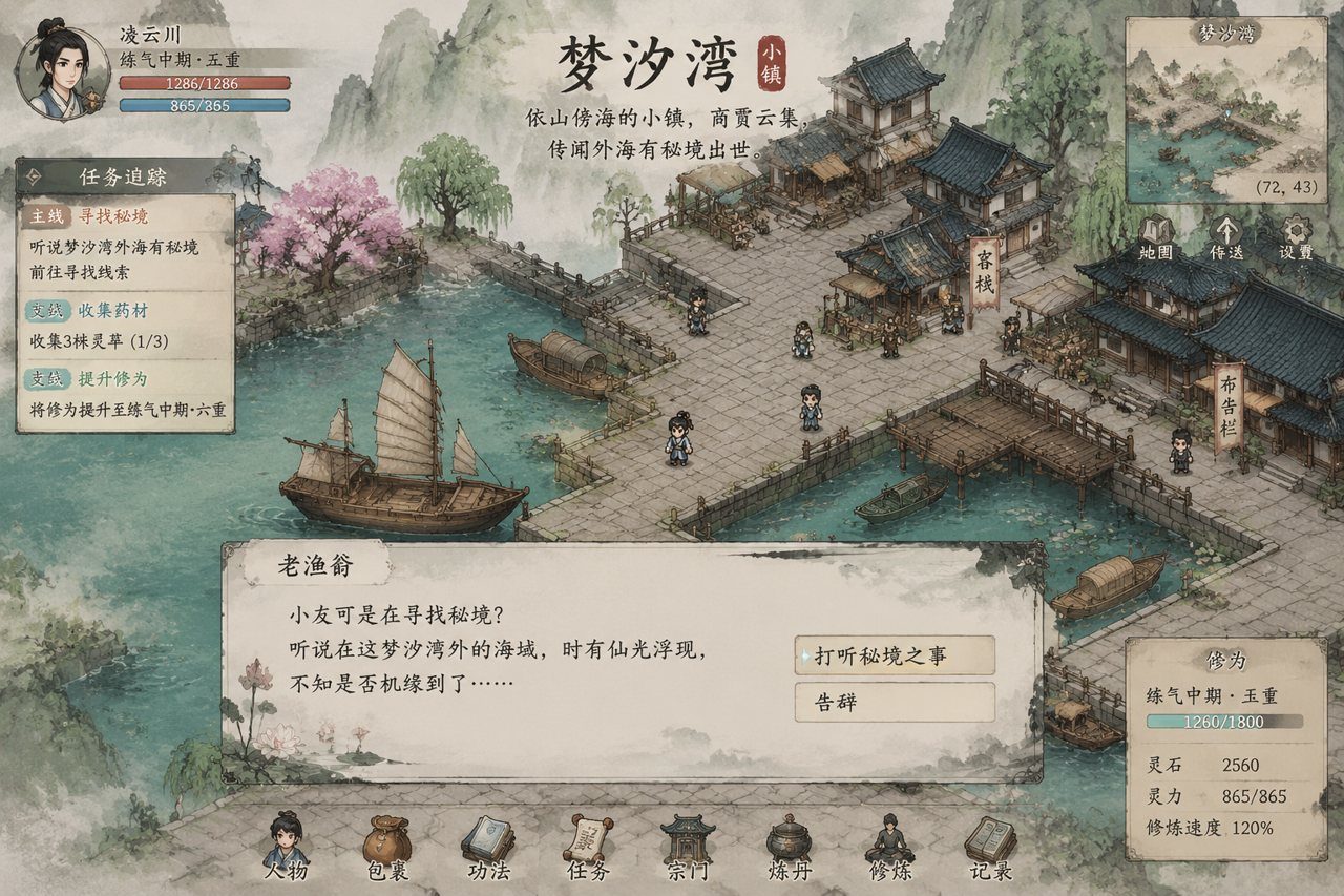 谪仙索欢录 官方中文 实机截图 4