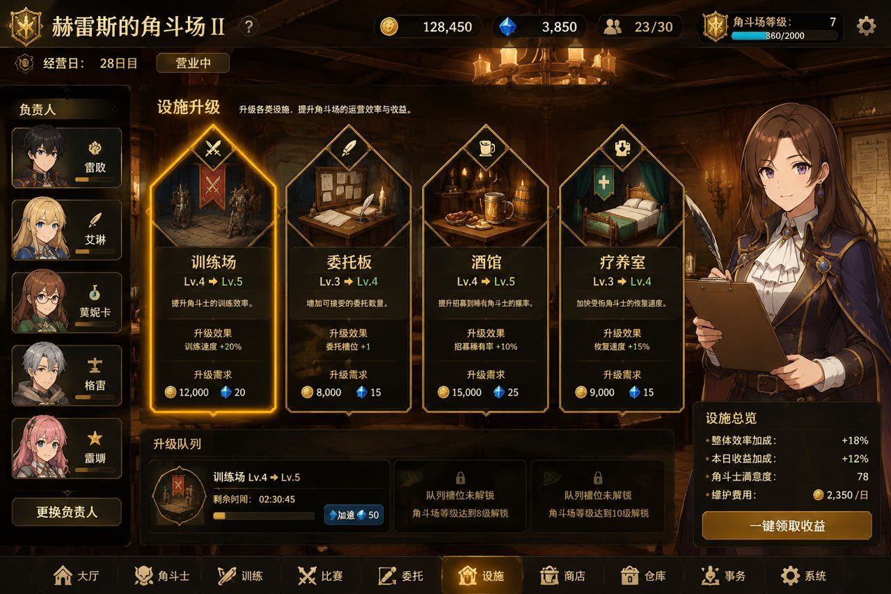 赫雷斯的角斗场Ⅱ 多结局 实机截图 5