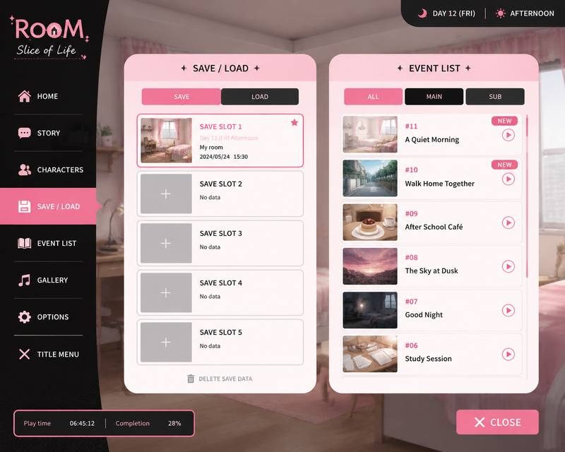 ROOM 角色路线 页面配图 5