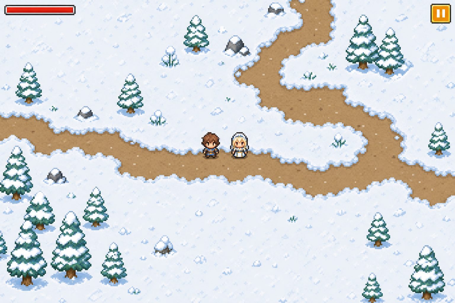 初次任务与女祭司同行 像素动作RPG 资料图 5